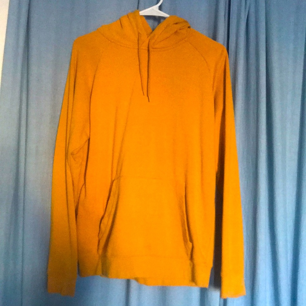 Mustard yellow hoodie